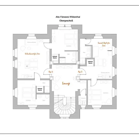 Ferienapartments Foersterei Eibenstock 아파트 아이벤슈토크